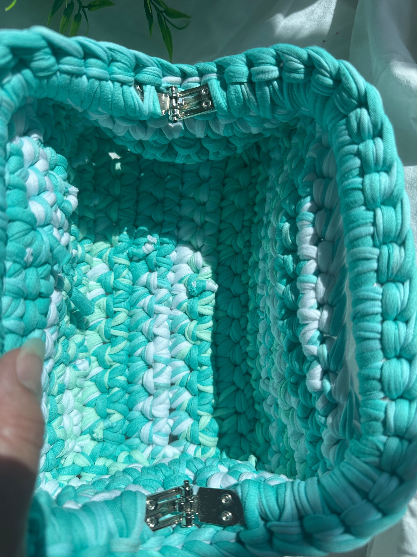 Seafoam Clutch