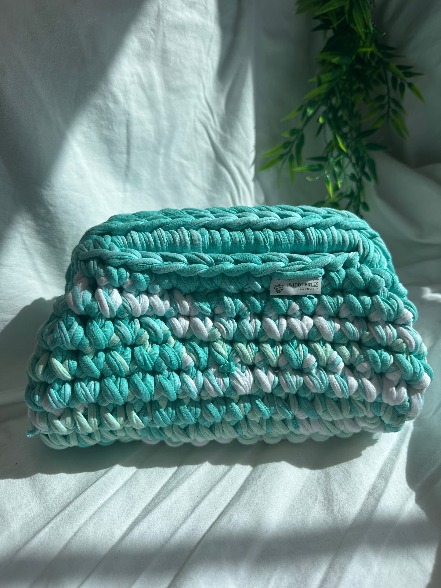 Seafoam Clutch
