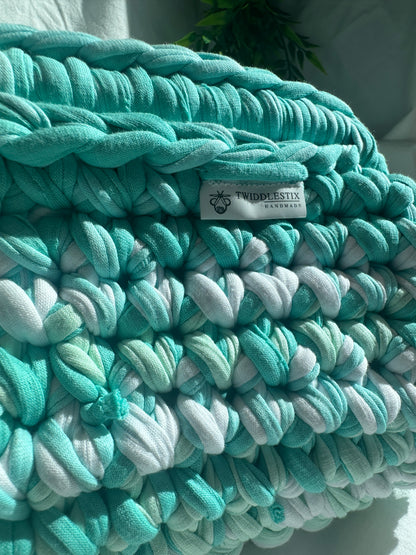 Seafoam Clutch
